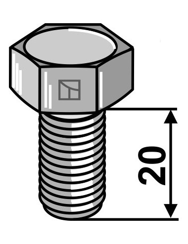 Boulon M12x1,25