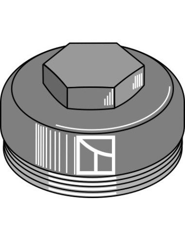 Couvercle - M68x1,5 - SW30