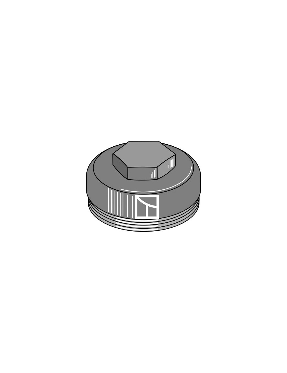 Couvercle - M79x1,5 - SW45