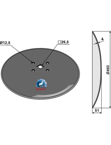 Disque houblon Ø460x4