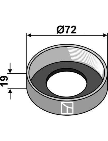 Écran de protection en metal