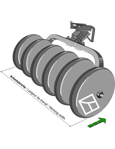 Segments pour tube rouleaux packer - 840