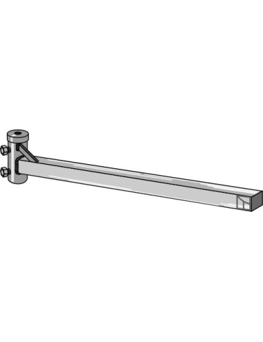 Support pour réglage par tiges filetées - 1850mm