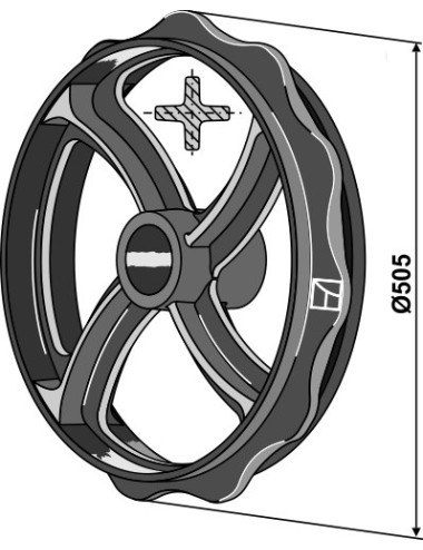 Roue cambridge - Ø505mm