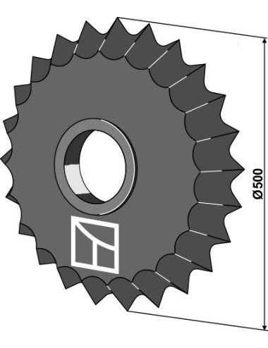 Roue dentée - Ø500mm