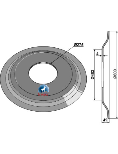 Roue-DD Ø600x4