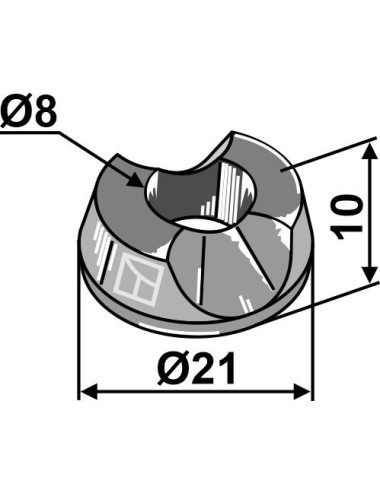 Piéce de serrage