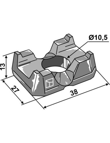 Piéce de serrage