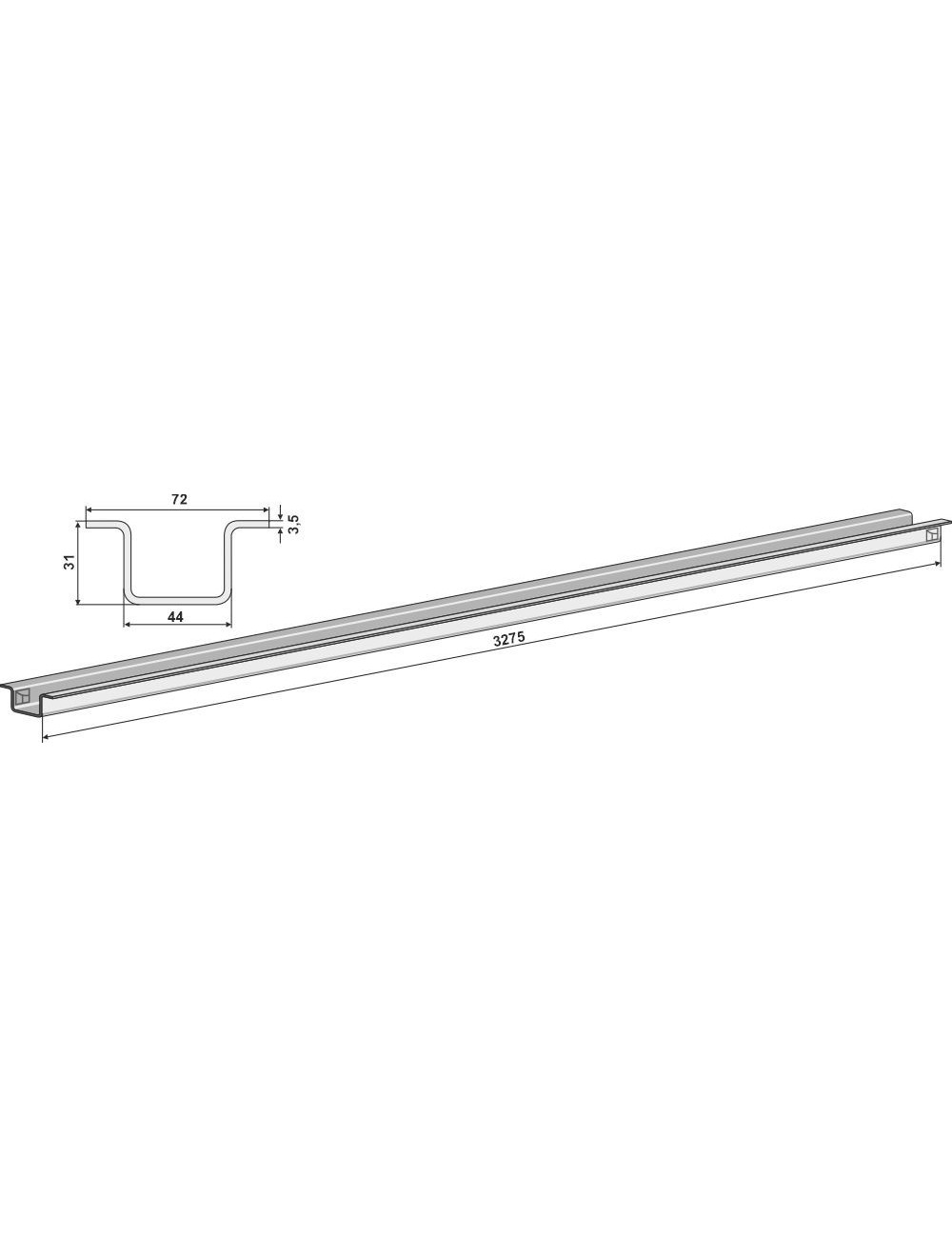 Rail-guide pour chaîne