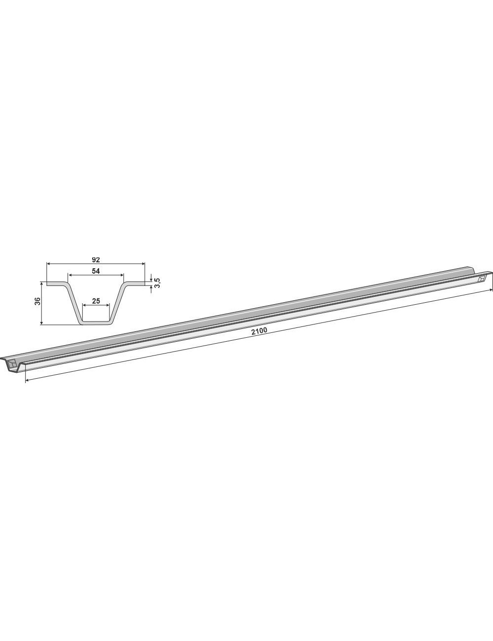 Rail-guide pour chaîne